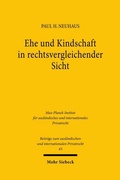 Abbildung von: Ehe und Kindschaft in rechtsvergleichender Sicht - Mohr Siebeck