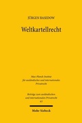 Abbildung von: Weltkartellrecht - Mohr Siebeck