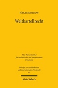 Cover: Weltkartellrecht - Mohr Siebeck