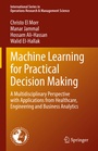 Cover: Machine Learning for Practical Decision Making - Springer