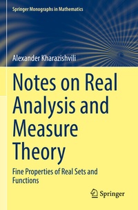 Abbildung von: Notes on Real Analysis and Measure Theory - Springer