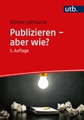Cover: Publizieren - aber wie? - UTB