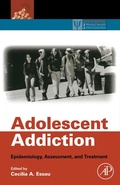 Cover: Adolescent Addiction - Academic Press