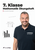 Cover: 7. Klasse Mathematik &Uuml;bungsheft - StudyHelp Verlag