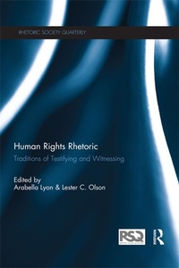 Enlarge image Cover: Human Rights Rhetoric - Routledge