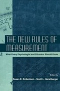 Cover: The New Rules of Measurement - Psychology Press Ltd