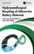 Cover: Hydrometallurgical Recycling of Lithium-Ion Battery Materials - CRC Press