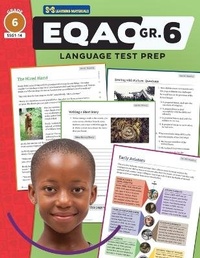 Enlarge image Cover: EQAO Grade 6 Language Test Prep! - On the Mark Press