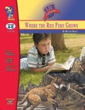 Cover: Where the Red Fern Grows, by Wilson Rawls Lit Link Grades 4-6 - On the Mark Press