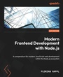 Cover: Modern Frontend Development with Node.js - Packt Publishing