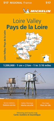 Abbildung von: Michelin Loiretal - Michelin Editions des Voyages