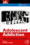 Cover: Adolescent Addiction - Academic Press