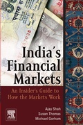 Cover: Indian Financial Markets - Academic Press