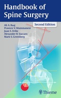 Cover: Handbook of Spine Surgery - Thieme Publishers