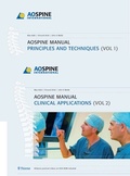 Cover: AO Spine Manual, Volume 1: Principles and Techniques; Volume 2: Clinical Applications - Thieme