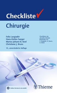 Abbildung von: Checkliste Chirurgie - Thieme