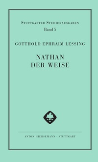 Enlarge image Cover: Nathan der Weise - Hiersemann, A