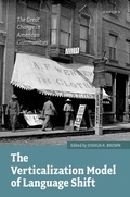 Cover: The Verticalization Model of Language Shift - OUP eBook
