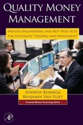 Cover: Quality Money Management - Academic Press