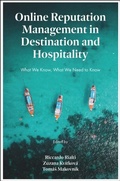 Cover: Online Reputation Management in Destination and Hospitality - Emerald Publishing Limited