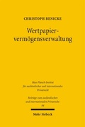 Cover: Wertpapierverm&ouml;gensverwaltung - Mohr Siebeck