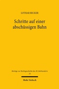 Cover: Schritte auf einer absch&uuml;ssigen Bahn - Mohr Siebeck