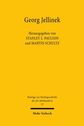 Cover: Georg Jellinek - Mohr Siebeck