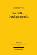 Abbildung von: Das BGB als Durchgangspunkt - Mohr Siebeck