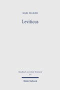 Cover: Leviticus - Mohr Siebeck