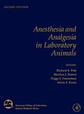 Cover: Anesthesia and Analgesia in Laboratory Animals - Academic Press