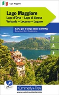 Cover: K&uuml;mmerly+Frey Outdoorkarte Lago Maggiore 1:50.000 - Hallwag K&uuml;mmerly+Frey
