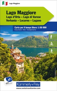 Abbildung von: Kümmerly+Frey Outdoorkarte Lago Maggiore 1:50.000 - Hallwag Kümmerly+Frey