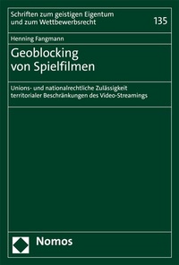 Abbildung von: Geoblocking von Spielfilmen - Nomos
