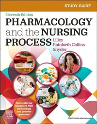 Enlarge image Cover: Study Guide for Pharmacology and the Nursing Process - Churchill Livingstone