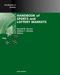 Cover: Handbook of Sports and Lottery Markets - North-Holland