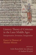 Cover: Literary Theory and Criticism in the Later Middle Ages - Cambridge University Press
