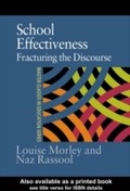Cover: School Effectiveness - Routledge