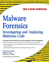 Enlarge image Cover: Malware Forensics - Syngress