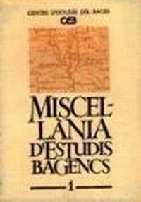 Abbildung von: Miscel lánia d'estudis bagencs 1 - AUTOR-EDITOR 1035