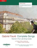 Cover: Complete Songs / S&auml;mtliche Lieder (1906?1921), Band 4 -Ausgabe f&uuml;r Hohe Singstimme und Klavier- - Faber Music GmbH