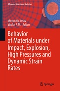 Cover: Behavior of Materials under Impact, Explosion, High Pressures and Dynamic Strain Rates - Springer
