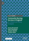 Cover: Community Nursing Services in England - Palgrave Macmillan