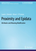 Cover: Proximity and Epidata - Springer