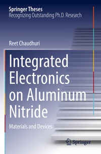 Abbildung von: Integrated Electronics on Aluminum Nitride - Springer