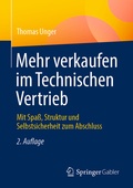 Cover: Mehr verkaufen im Technischen Vertrieb - Springer Gabler