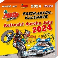 Abbildung von: MOTOmania Postkartenkalender 2024 - Lappan