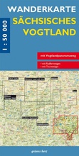 Abbildung von: Wanderkarte Sächsisches Vogtland 1:50.000 - grünes herz