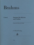 Cover: Johannes Brahms - Violinsonaten - Henle, G&uuml;nter