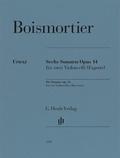 Cover: Joseph Bodin de Boismortier - Sechs Sonaten op. 14 f&uuml;r zwei Violoncelli (Fagotte) - Henle, G&uuml;nter
