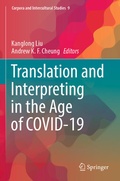 Cover: Translation and Interpreting in the Age of COVID-19 - Springer